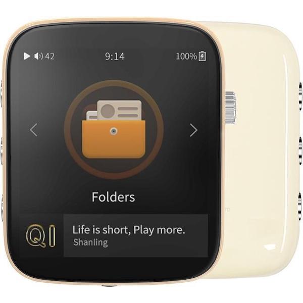 Q1 Portable Music Player Creamy White