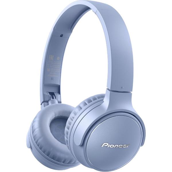 Pioneer SE-S3BT(L)CZU Headset Hoofdband Bluetooth Blauw