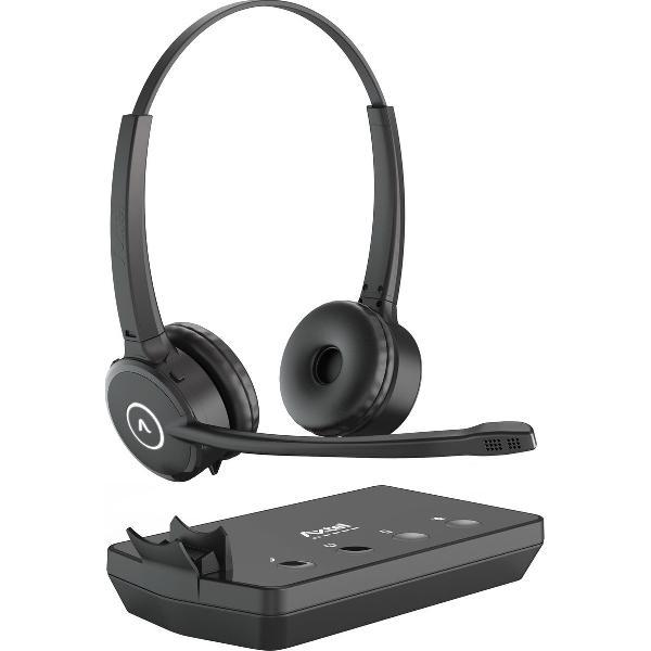 Axtel Prime X3 Duo Headset Hoofdband Bluetooth Zwart