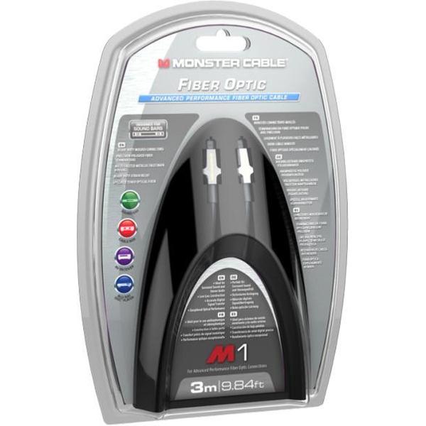 Monster Series DGTL Glasvezel Optische Audio CBL Kabel - 3m