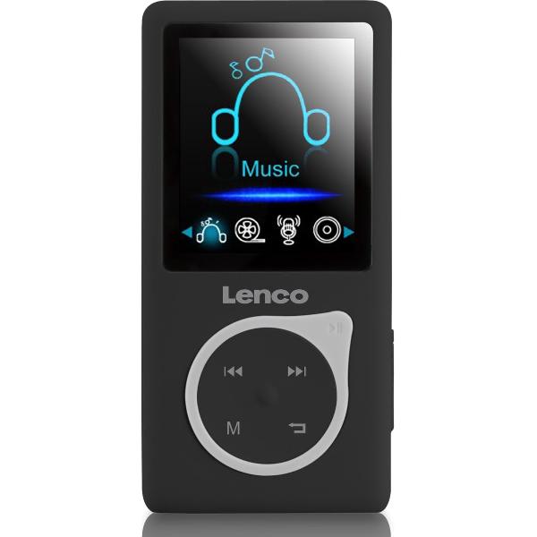 Lenco Xemio-668 - MP3-Speler incl oordopjes - Zwart