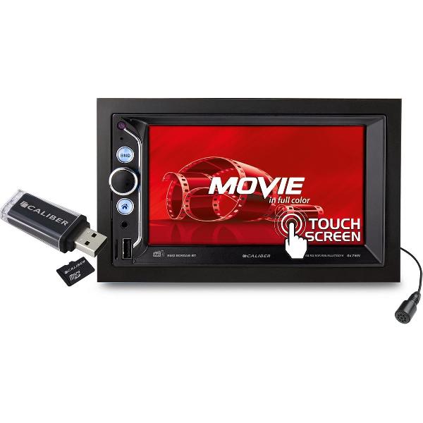 Caliber RMD803DAB-BT - Autoradio dubbeldin met DAB+,Bluetooth en Mirrorlink - Zwart