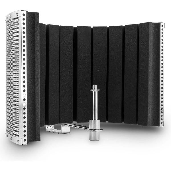 MP32 MKII microfoonscherm absorber diffuser incl. adapter zilver
