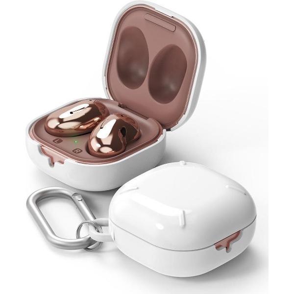 Ringke Slim X Samsung Galaxy Buds Live Hoesje Wit
