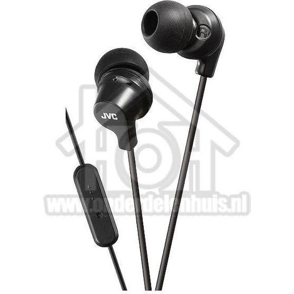 HA-FR15-B JVC Colourful Inner Ear Headphone Remote Black