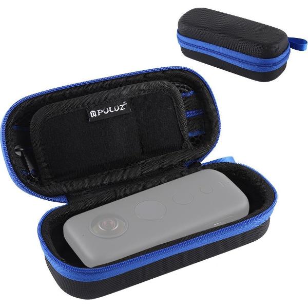 PULUZ Portable Mini Diamond Texture PU lederen opbergtas voor Insta360 One X