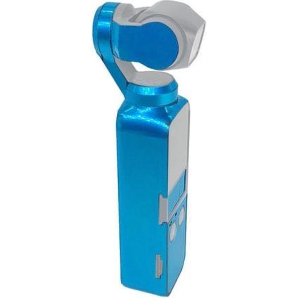 2 STUKS Fluorescerende kleur Waterproof All-surround zelfklevende sticker voor DJI OSMO Pocket (blauw)
