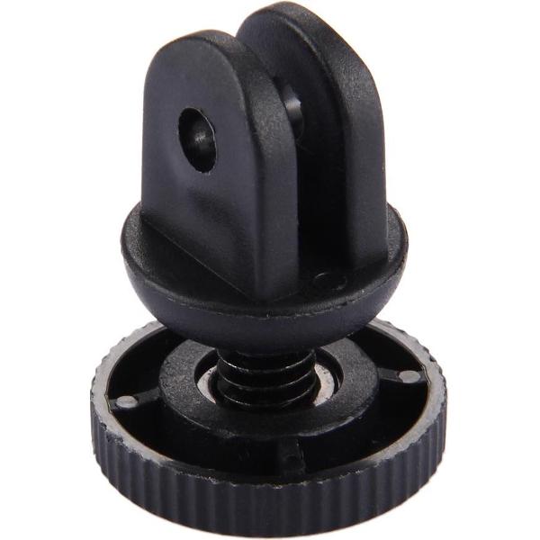 PULUZ Mini 1/4 inch schroef statiefbevestigingsadapter voor DJI Osmo Action, GoPro NIEUWE HERO / HERO7 / 6/5/5 Session / 4 Session / 4/3 + / 3/2/1, Xiaoyi en andere actiecamera's, 3.9 mm Diameter Schroefgat, diameter 2,2 cm