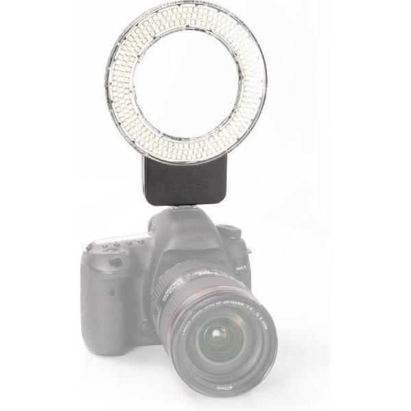 LUXCeO P01 3000K-6000K Ringlicht Licht op camera Selfie Zacht licht Videofotografie Studiolicht (zwart)