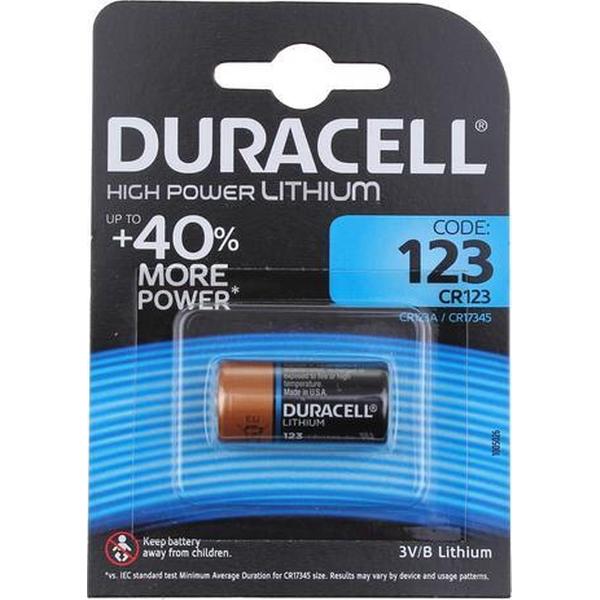Duracell Ultra Photo CR123A 3V Batterijen - 1 stuk