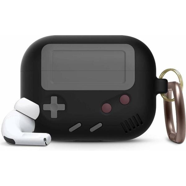 Game Console Case Cover Voor Airpods Pro - Siliconen Zwart | Watchbands-shop.nl