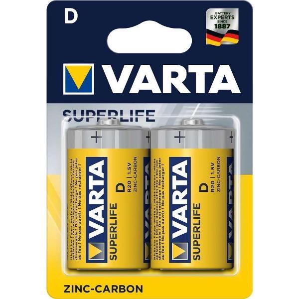Varta - Superlife 2x D-Cell