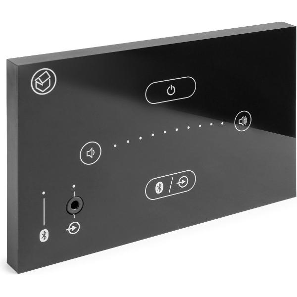 Inbouw versterker - Systemline E50 inbouw versterker voor HiFi kwaliteit muziek in een stijlvol jasje - Bluetooth, touchscreen en gesture control