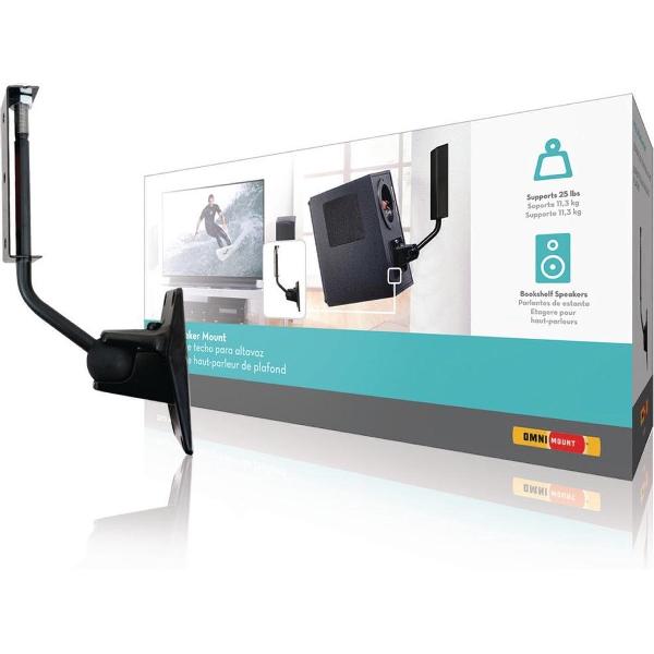 Omnimount OMN-25.0W Luidspreker Beugel Draai- En Kantelbaar 11.3 Kg Zwart