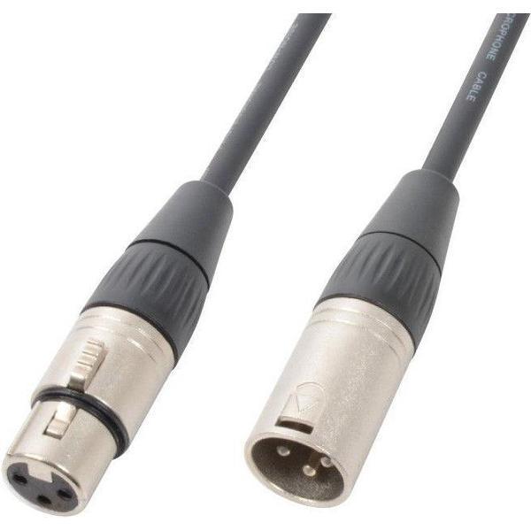 DMX kabel XLR Male - XLR Female 0.75m