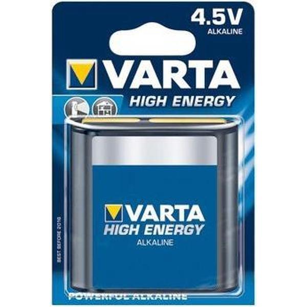 VARTA HIGH ENERGY ALKALINE 4.5V/3LR12 PLATTE BATTERIJ BLISTER 34912