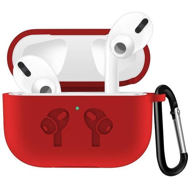 Case Cover Voor Apple Airpods Pro- Rood Watchbands-shop.nl