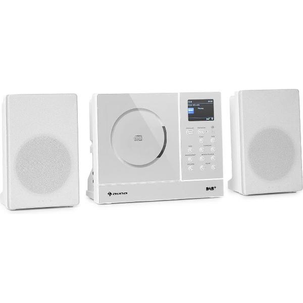 Connect Vertical internetradio 2x5 watt RMS CD IR/FM/DAB+ Spotify BT wit