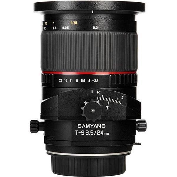 Samyang 24mm F3.5 Ed As Umc Tilt/Shift - Prime lens - geschikt voor Canon