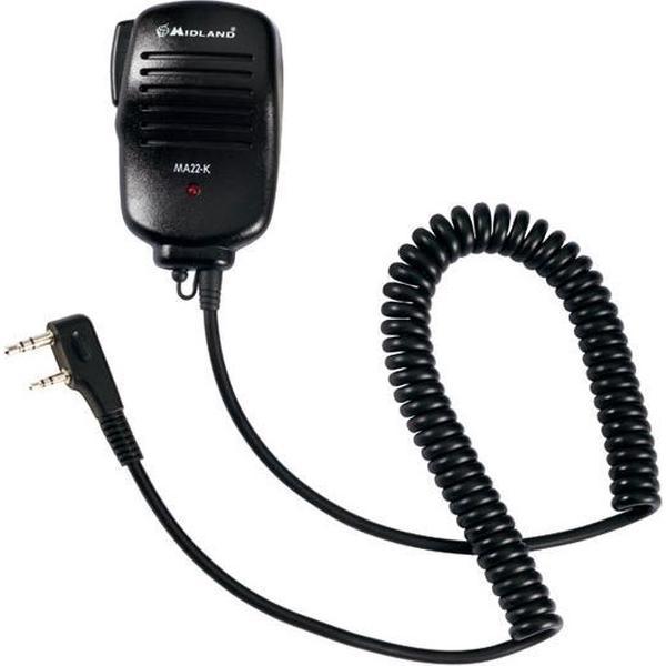 Albrecht MA 22-K Zwart Spreeksleutel Kenwood portofoon