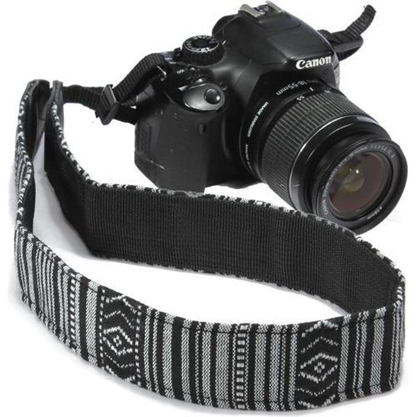 DSLR / Nikon / Canon / Sony Vintage Nek Strap Band GRIJS