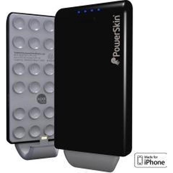XPAL PowerSkin Hybrid Battery Charger Zwart voor Apple iPhone 5/5S/5C