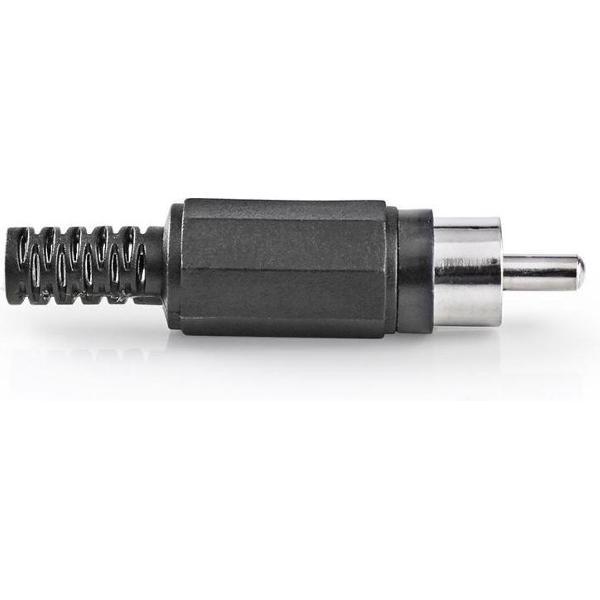 Nedis CAVC24905BK Rca-connector Rca Male 25 Stuks Zwart