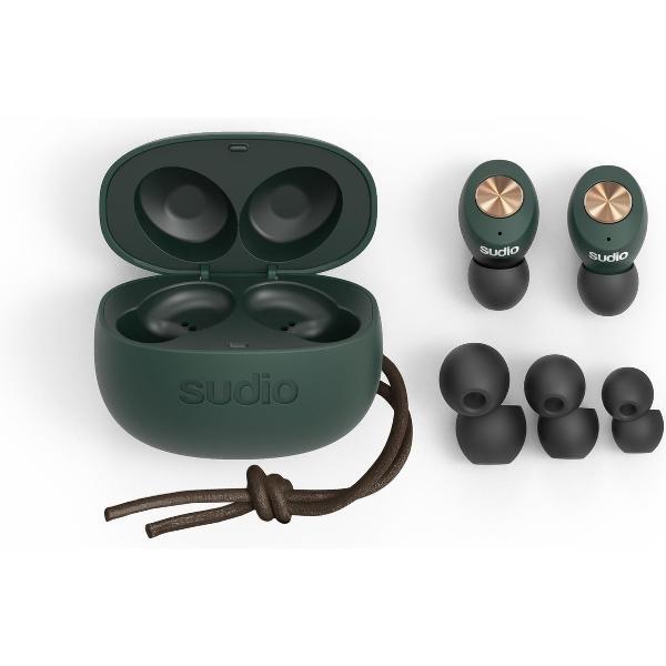 Sudio Tolv Draadloze In-Ear Mic - Groen