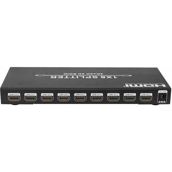 HDV-9818 Mini HD 1080P 1x8 HDMI V1.4 Splitter met EDID voor HDTV / STB/ DVD / Projector / DVR