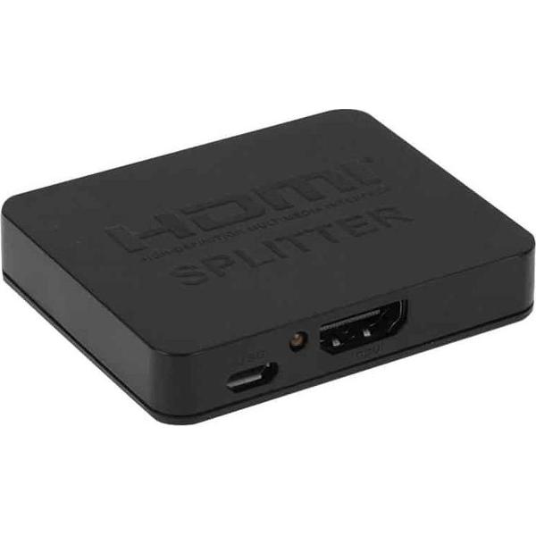 Mini Full HD 4K 1x2 HDMI 3D V1.4b Splitter voor HDTV / STB / DVD / Projector / DVR