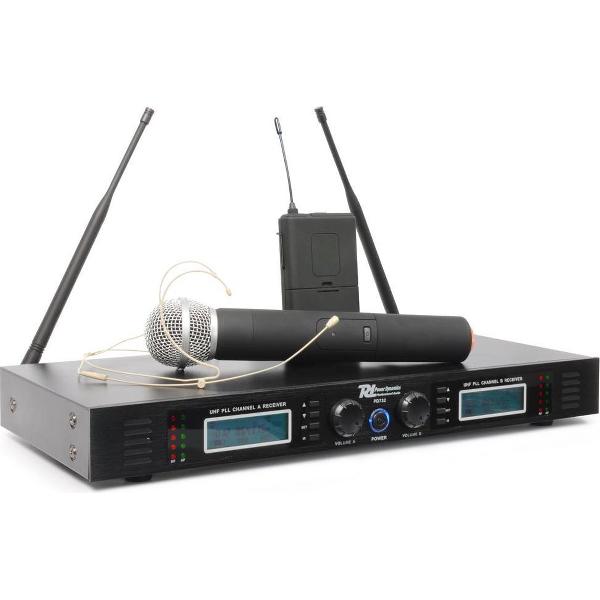PD732C 2x 16-Kanaals UHF Draadloos Microfoonsysteem