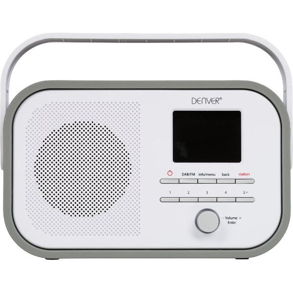 Denver DAB-40 - DAB+ digital radio - Grijs