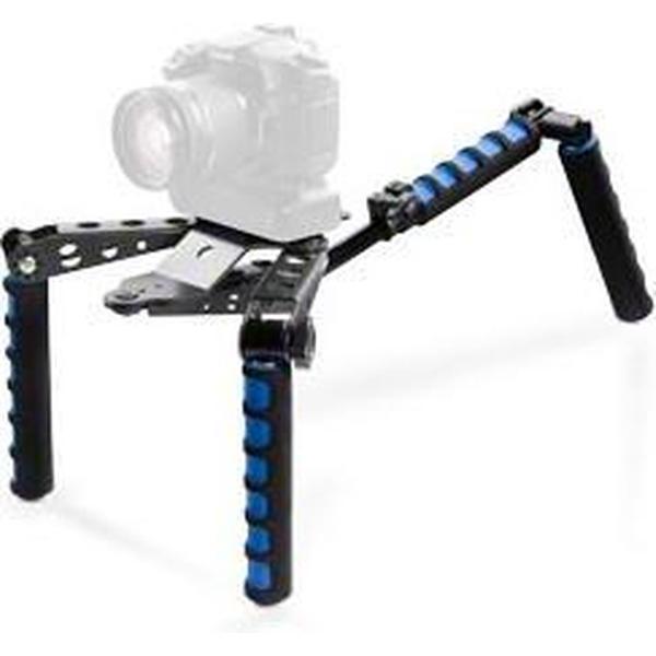 Walimex 17598 tripod Digitaal/filmcamera 3 poot/poten Zwart, Blauw