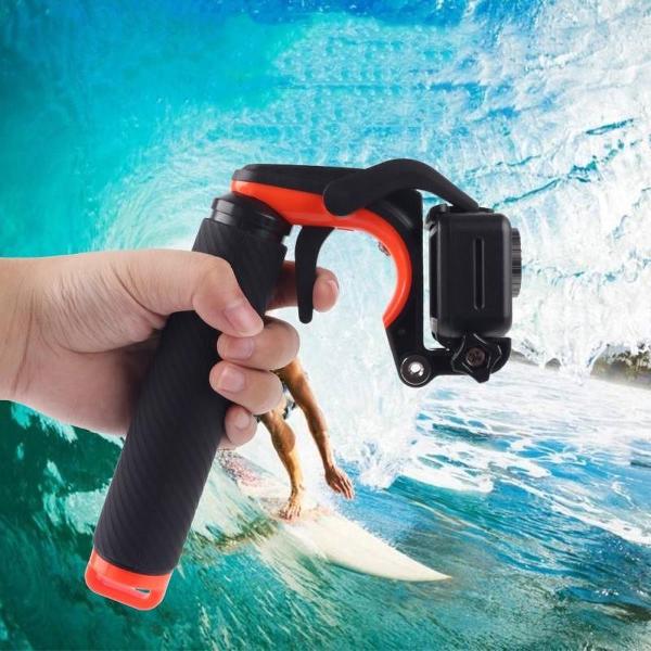 Sluiter Trigger + Drijvende Handgreep Duiken Drijfstang met Verstelbare Anti-verloren Riem & Schroef & Moersleutel voor DJI Osmo Action