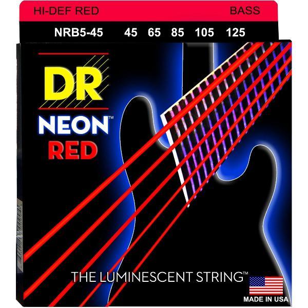 5er bas 45-125 Hi-Def neon rood neon NRB5-45