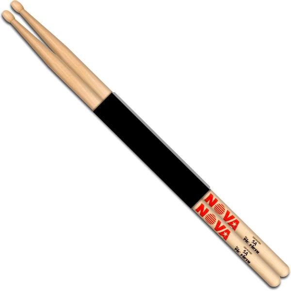 Nova Drum Sticks 5A, Wood Tip - Drumstokken 5A - Drum stokken - Hickory - Drumles Stokken - Percussie