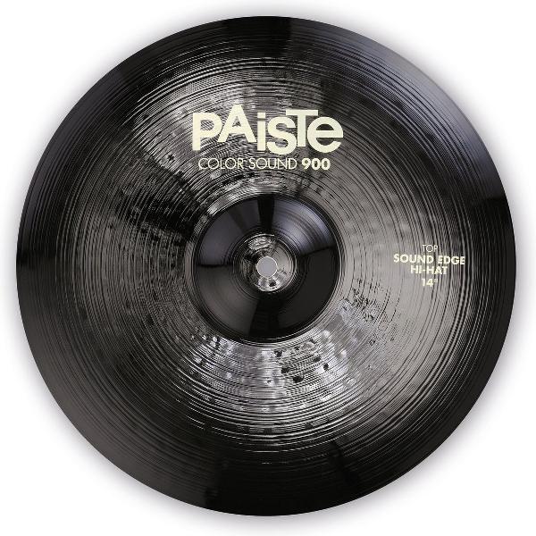 Paiste Hihat bekkens 900 serie Color Sound Black