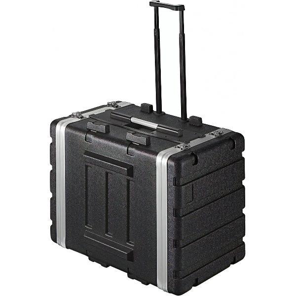 Proplus Flightcase Trolley 19 Inch Abs 42 Cm 8u Zwart