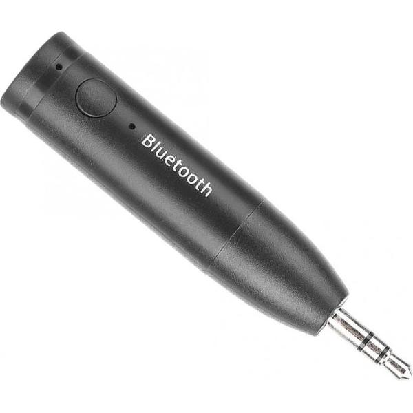 DrPhone AUX05 - Bluetooth 5.0 + AUX Male voor Auto – Muziek ontvanger – Bluetooth Transmitter – Luidsprekers / Muziek Ontvanger – Zwart
