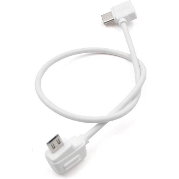 STARTRC 30 cm USB-C / Type-C naar micro-USB-connector datakabel converteren voor DJI Mavic Mini / Air, Shark-afstandsbediening (wit)