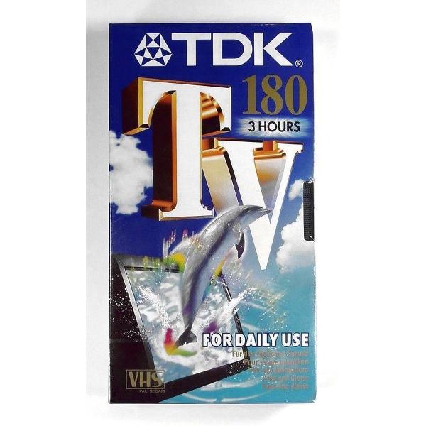VHS videoband TDK E-180 TV
