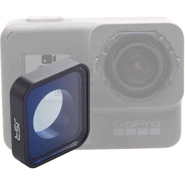 Snap-on gradiÃ«ntkleur lensfilter voor GoPro HERO6 / 5 (blauw)