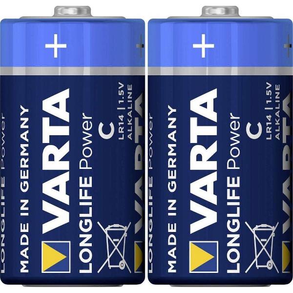 Varta - Longlife Power 2x C-cell Alkaline