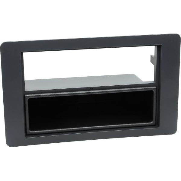 2-DIN Paneel Saab 9.5 2005-2011 Kleur: Zwart