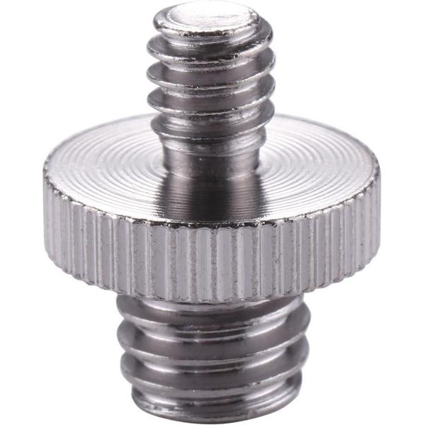 Schroefdraad Bevestiging Mount voor Gopro en Andere Actiecamera's |Zilver / Silver