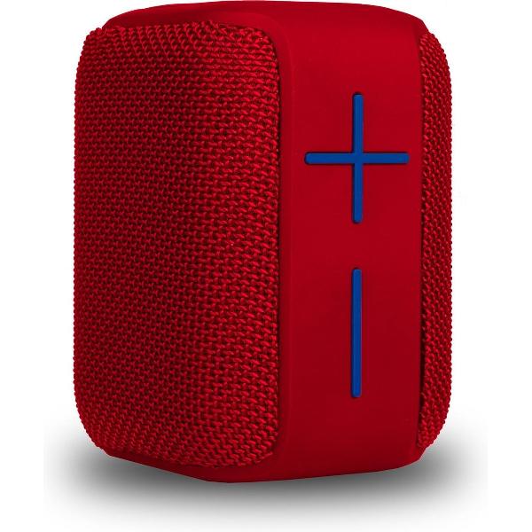 NGS Roller Coaster 10 W Draadloze stereoluidspreker Rood