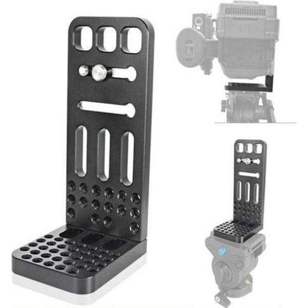 BEXIN L130A Verticale opname Quick Release L-plaatbeugel 1/4 inch schroefgaten basishouder