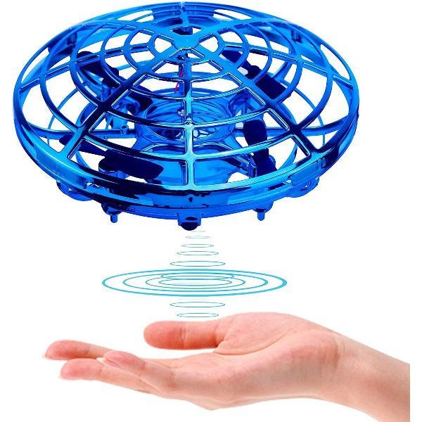 drone kinderen - ZINAPS UFO mini drone, children’s toy, RC quadcopter, infrared induction indoor Flying Ball with remote control, flying toy, gift for boys and girls.