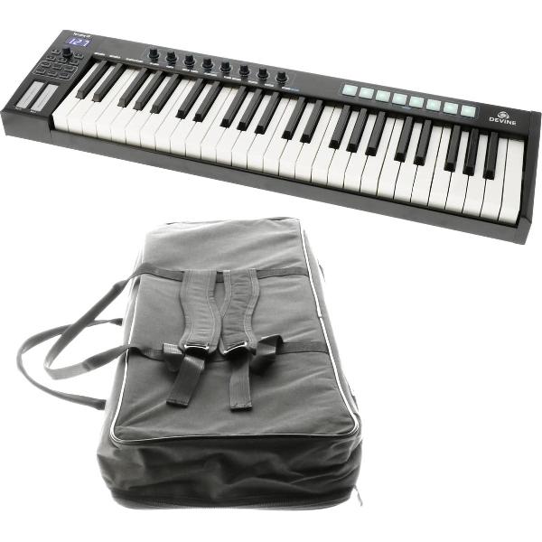 Devine VersaKey 49 + MIDIBAG-02 tas