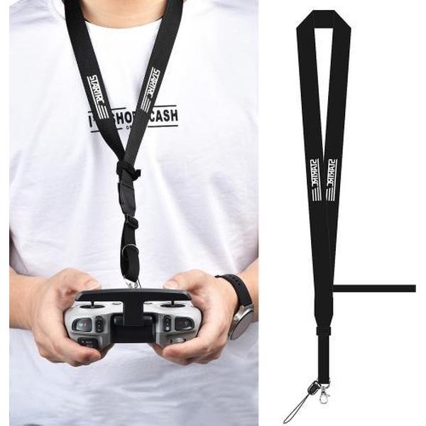 STARTRC Voor DJI FPV Afstandsbediening Anti-verloren Anti-val Nekband Houder Lanyard, 52-58cm Verstelbaar